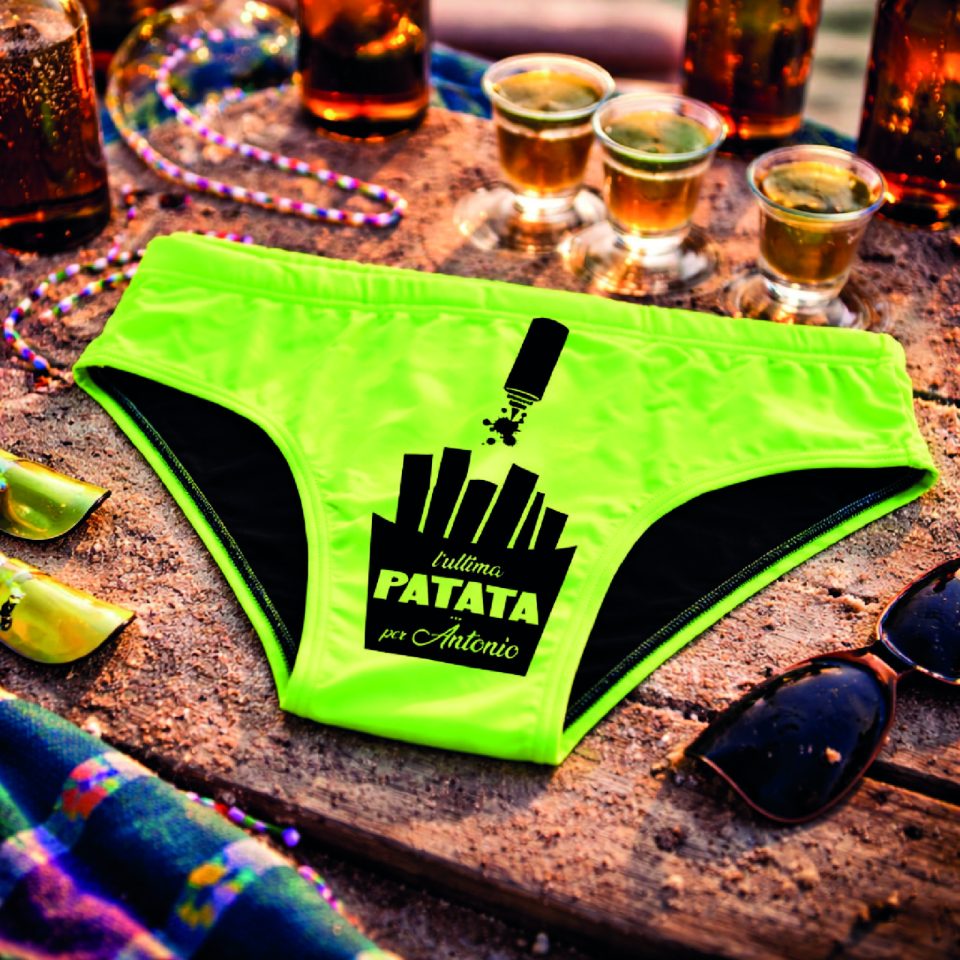 COSTUME FLUO ''SERATA TRANQUILLA'' VERDE