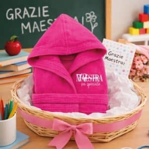 ACCAPPATOIO MAESTRA FUCSIA''SEI SPECIALE''
