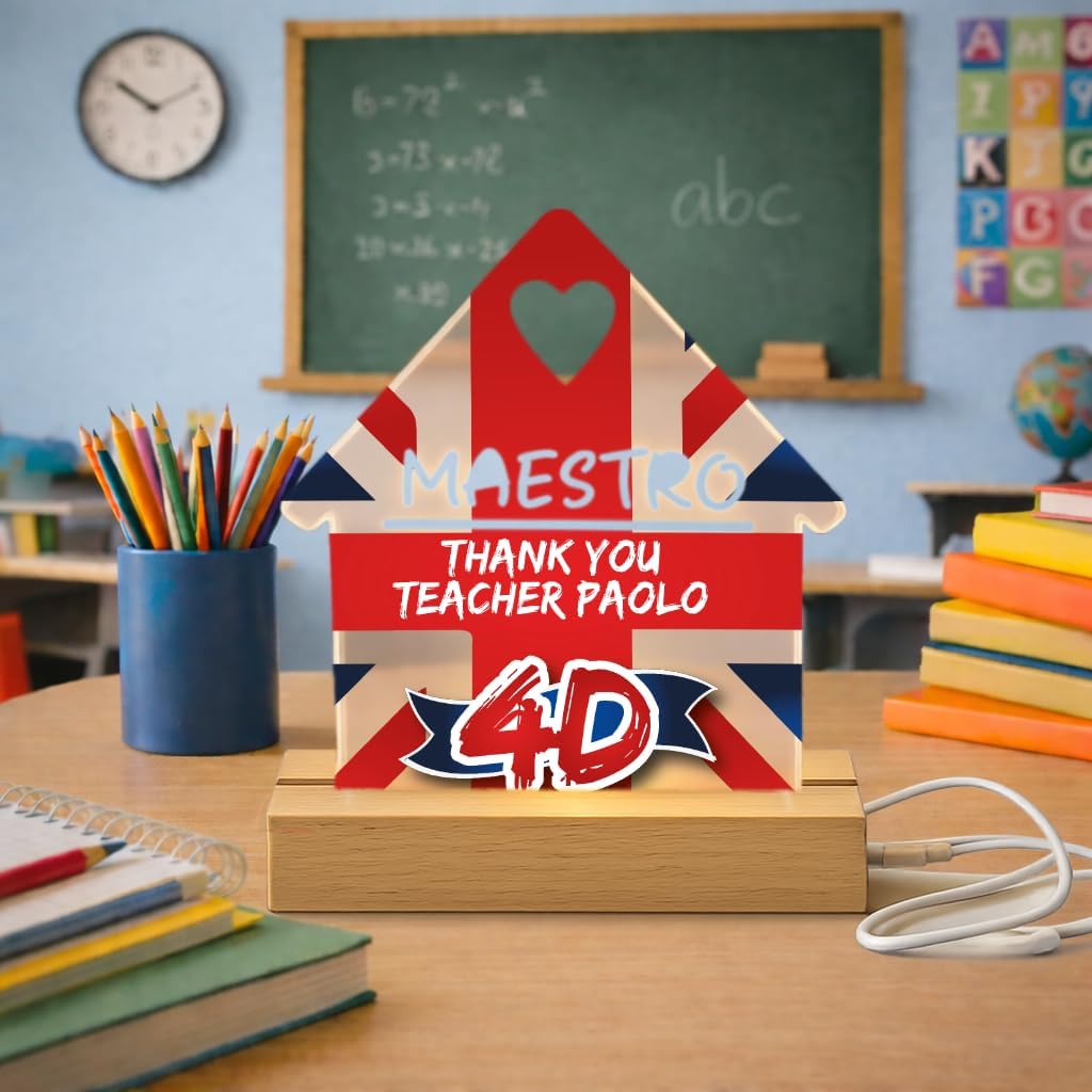 LAMPADA LED CASA ''ENGLISH'' MAESTRO