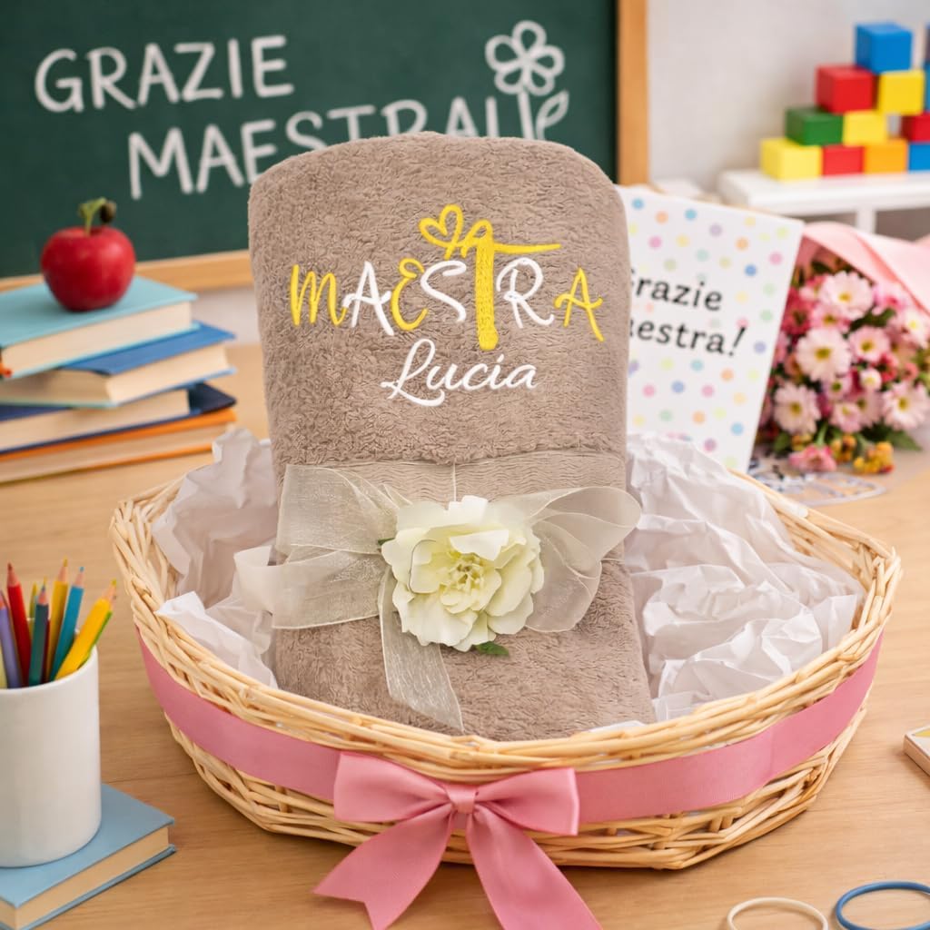 TELO BAGNO MAESTRA TORTORA ''SKETCH''