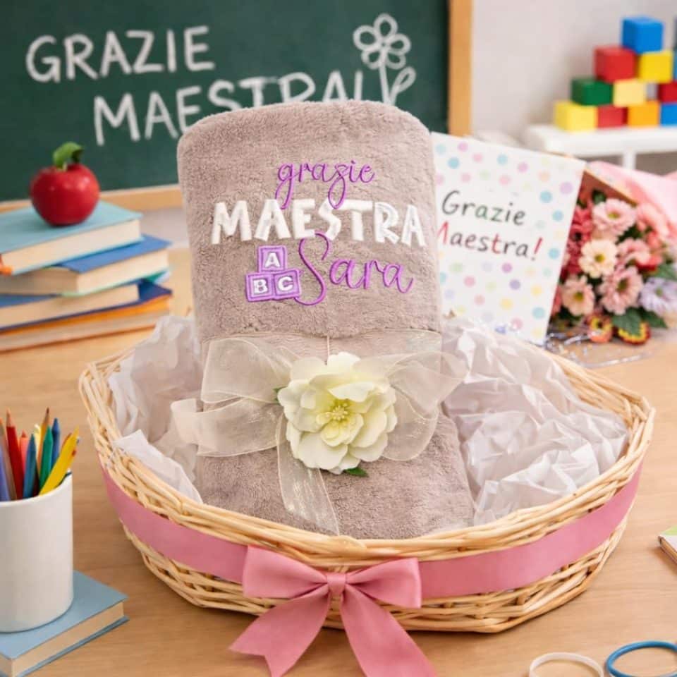 TELO BAGNO MAESTRA TORTORA ''DADI''