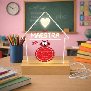 LAMPADA LED CASA ''COCCINELLA'' MAESTRA