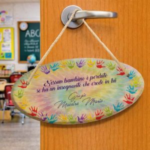 FUORIPORTA MAESTRA ''MANINE '' OVALE