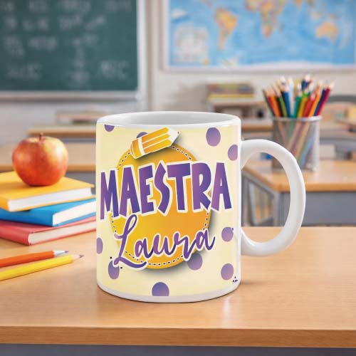 Tazza Mug in Ceramica Personalizzata ''SEI SPECIALE'' idea regalo di classe fine anno scolastico Maestra asilo nido, scuola materna, elementare infanzia e primaria