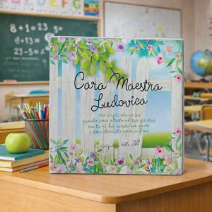 QUADRO TELA CANVAS MAESTRA ''GIARDINO''