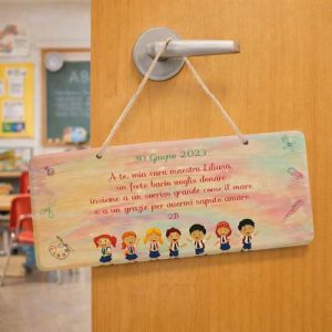 FUORIPORTA MAESTRA ''DEDICA'' RETTANGOLARE