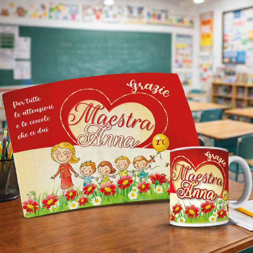 KIT COLAZIONE MAESTRA ''LE TUE COCCOLE''