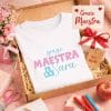T-SHIRT MAESTRA BIANCHE ''DADINI''