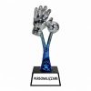 Trofeo portiere personalizzabile con targhetta scritta personalizzami